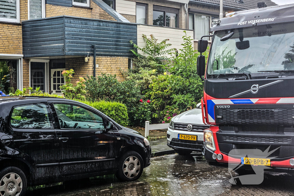 Onderzoek bij gaslucht in woning