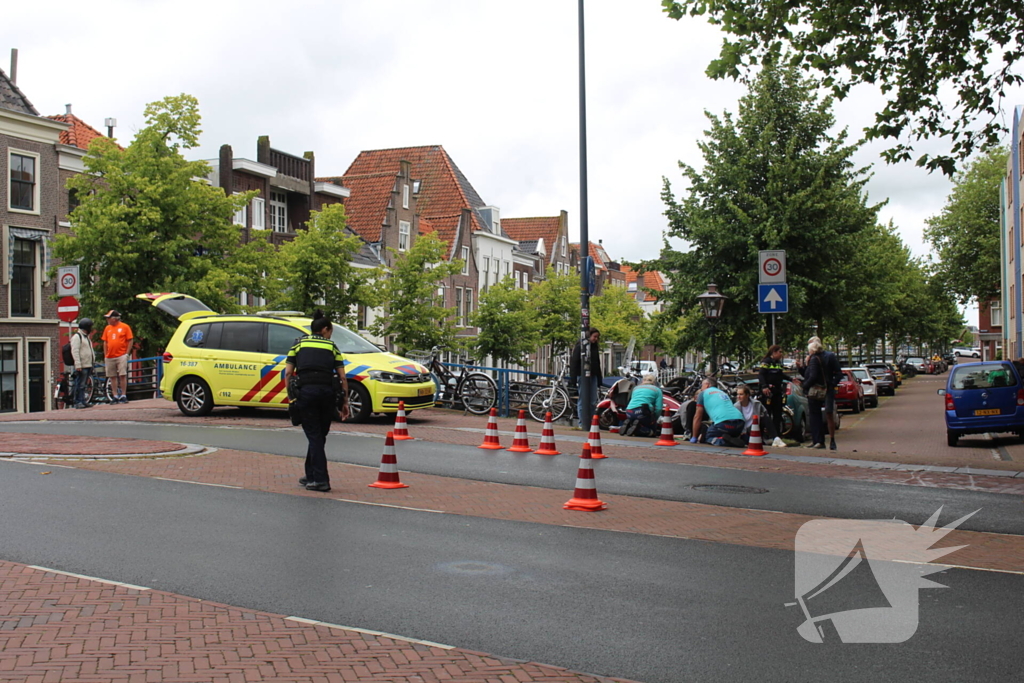 Scooterrijder aangereden door automobilist