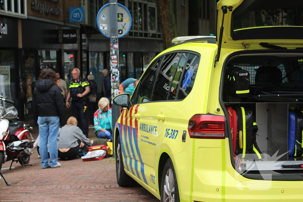 Scooterrijder aangereden door automobilist