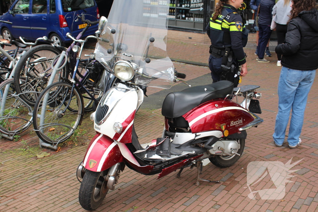 Scooterrijder aangereden door automobilist