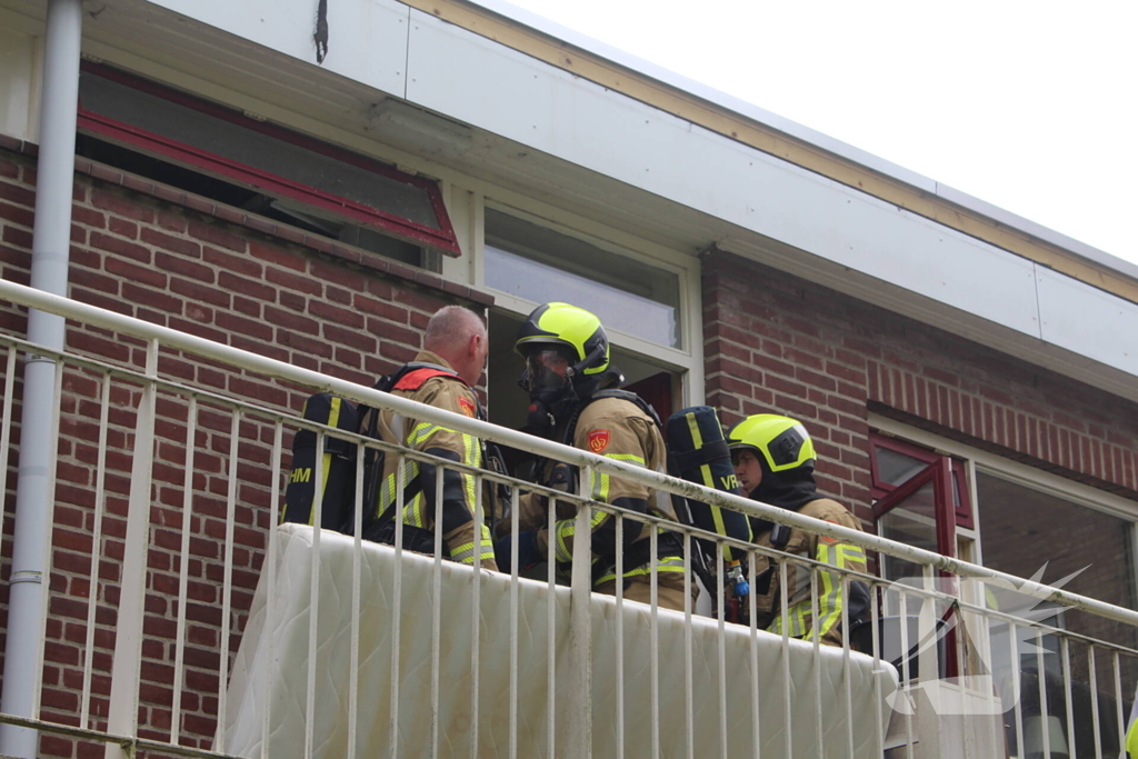 Aanzienlijke schade na slaapkamerbrand