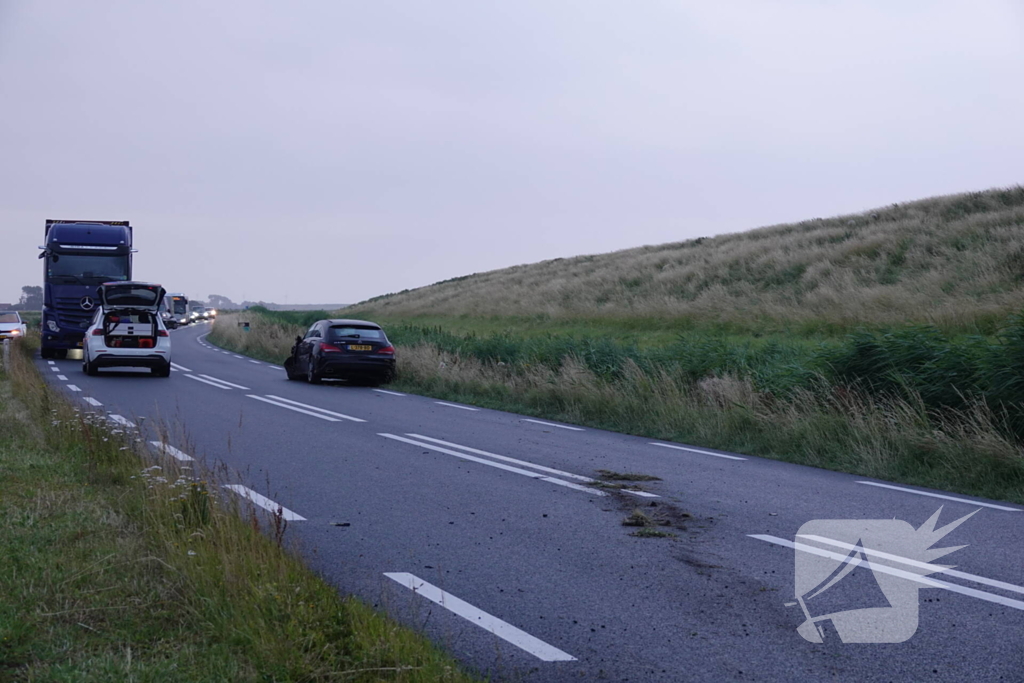 Persoon gewond bij flinke botsing