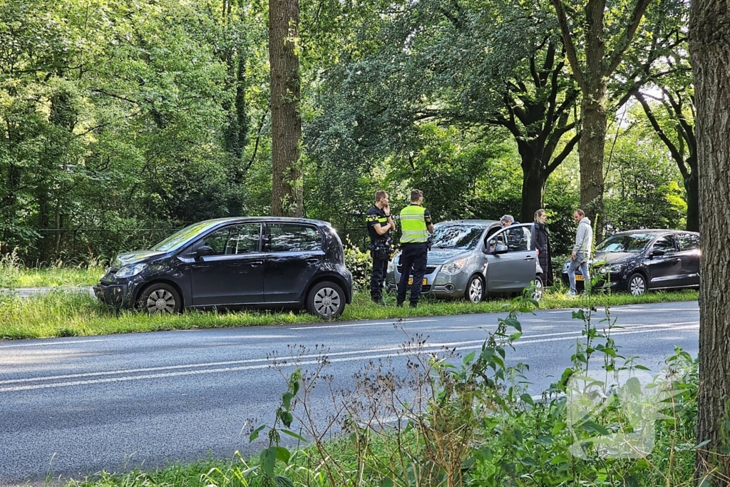 Veel schade bij kop-staartbotsing