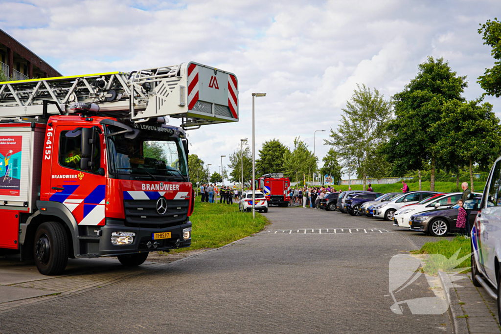 Training roeivereniging abrupt afgebroken door brandmelding