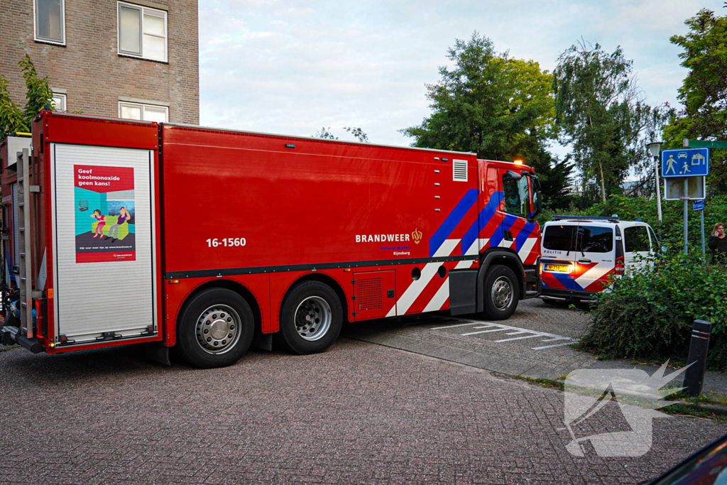 Brand op tennisbaan snel onder controle, vermoedelijk brandstichting