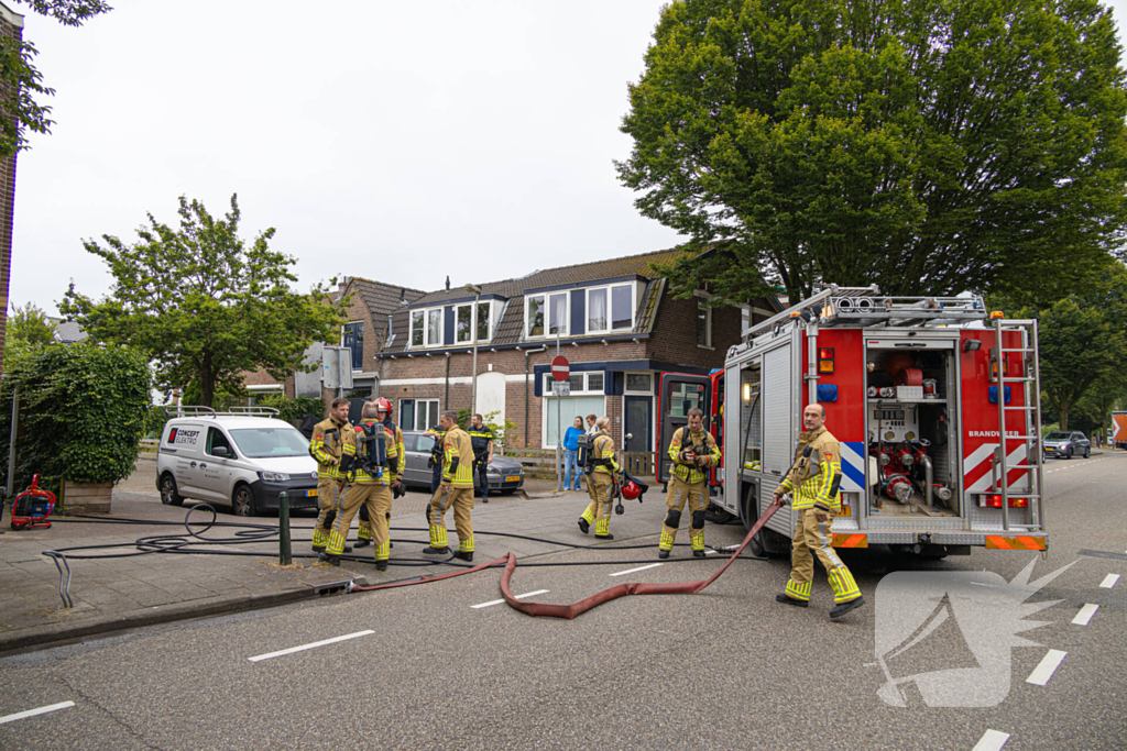 Brand in woning snel onder controle