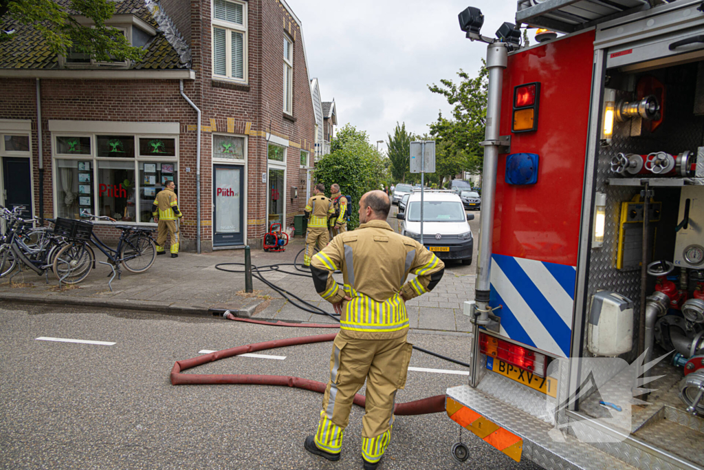 Brand in woning snel onder controle