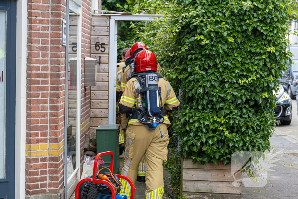 Brand in woning snel onder controle