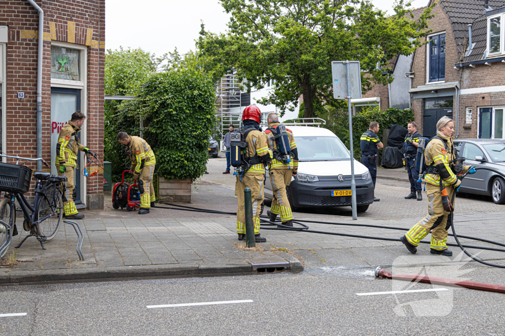 Brand in woning snel onder controle