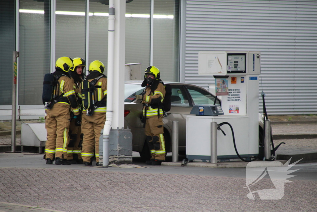 LPG Lekkage bij Tankstation