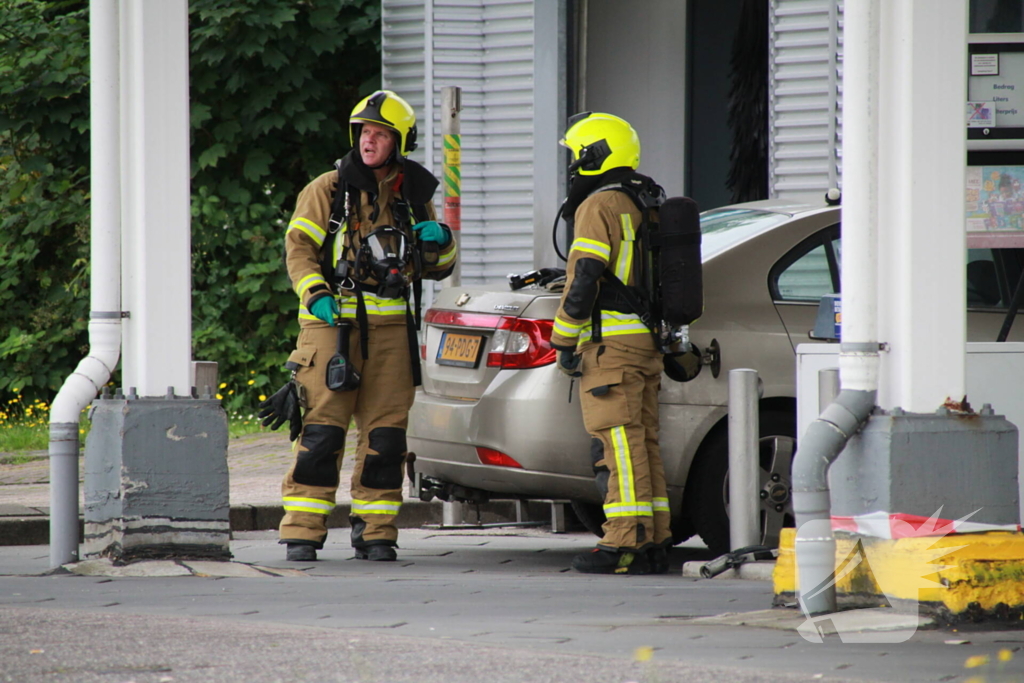 LPG Lekkage bij Tankstation