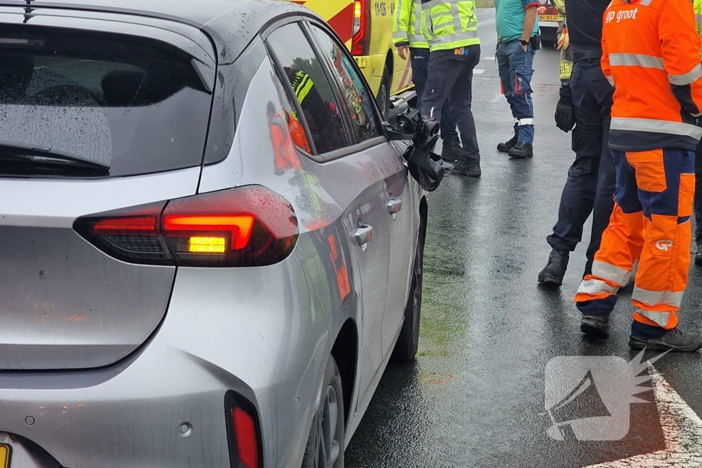 Automobilist ontkomt aan erge afloop bij ongeval