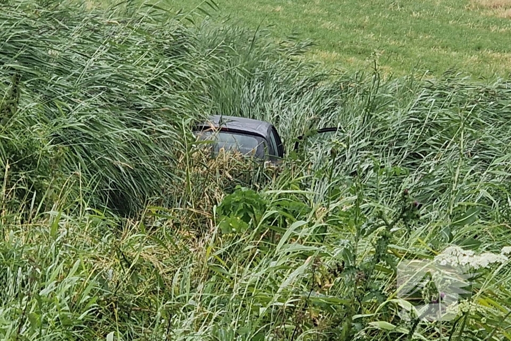 Automobilist ontkomt aan erge afloop bij ongeval