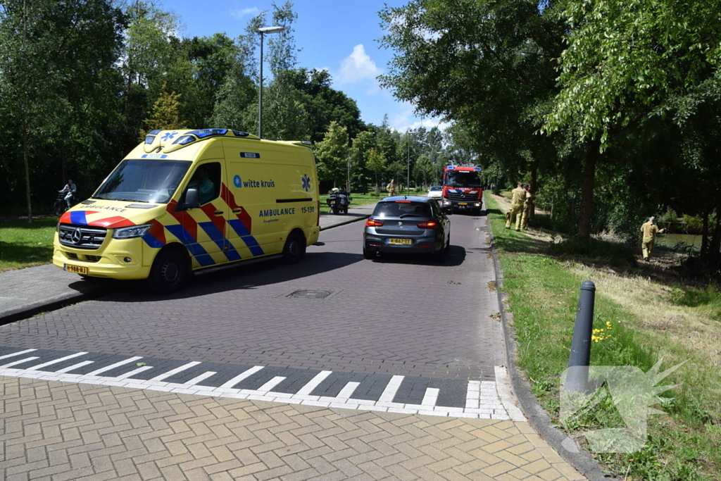 Brandweer doorzoekt water na aangetroffen fiets