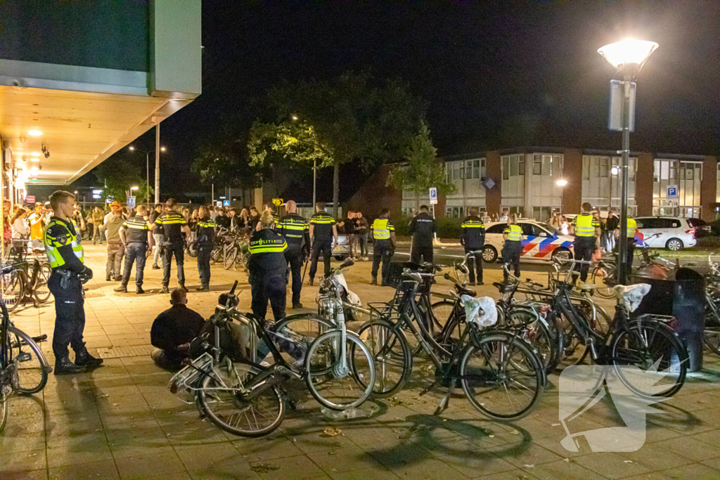 Aanhoudingen tijdens onrust bij café