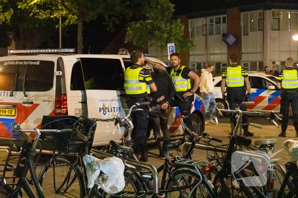 Aanhoudingen tijdens onrust bij café