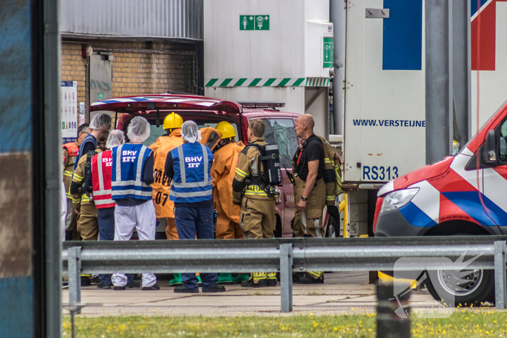 Specialistische brandweer teams ingezet voor incident met gevaarlijke stof