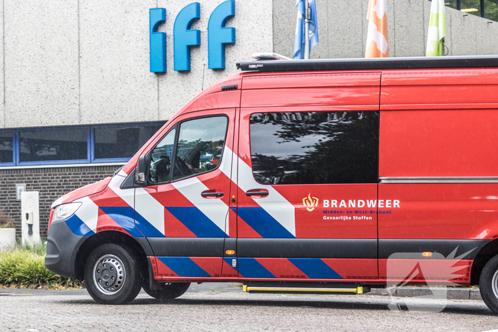 Specialistische brandweer teams ingezet voor incident met gevaarlijke stof