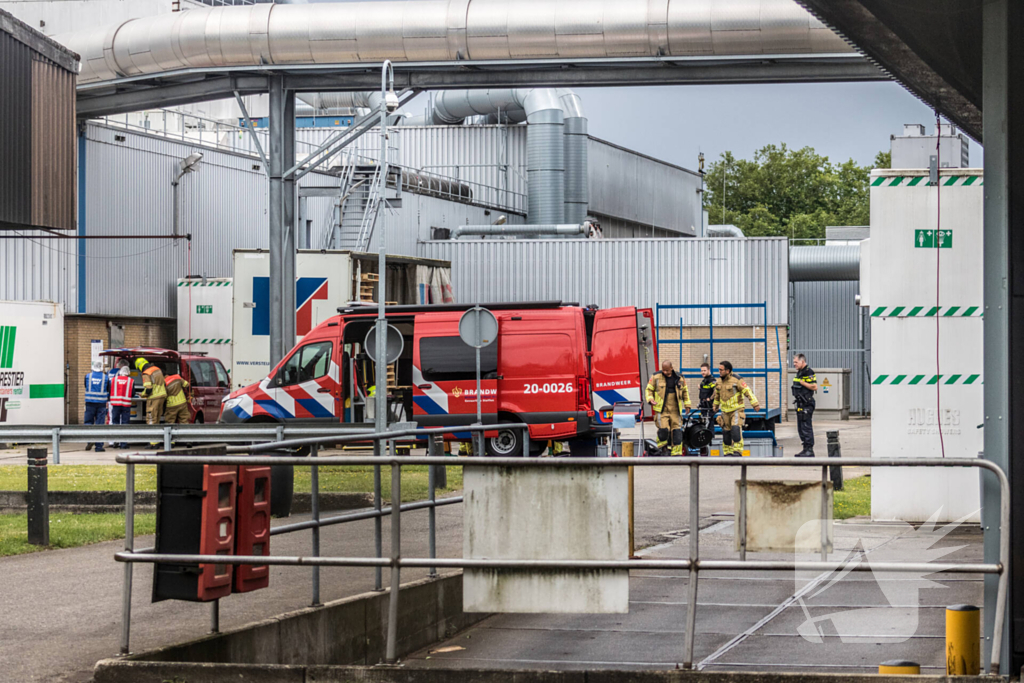 Specialistische brandweer teams ingezet voor incident met gevaarlijke stof