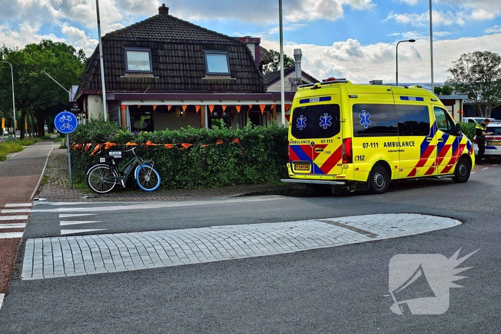 E-biker aangereden door automobilist