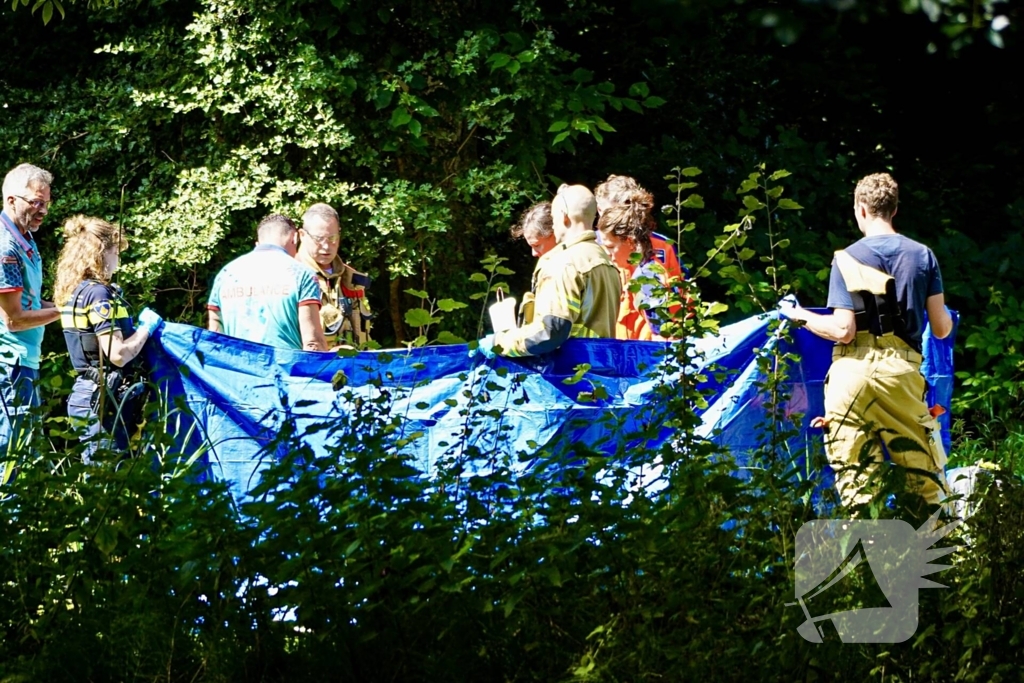 Traumahelikopter ingezet voor persoon te water