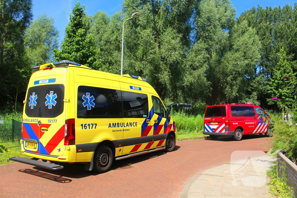 Traumahelikopter ingezet voor persoon te water