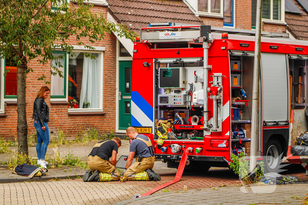 Brandweer ingezet voor pan op het vuur