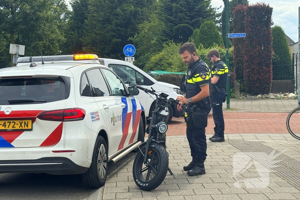 Ongeval tussen automobilist en fatbike