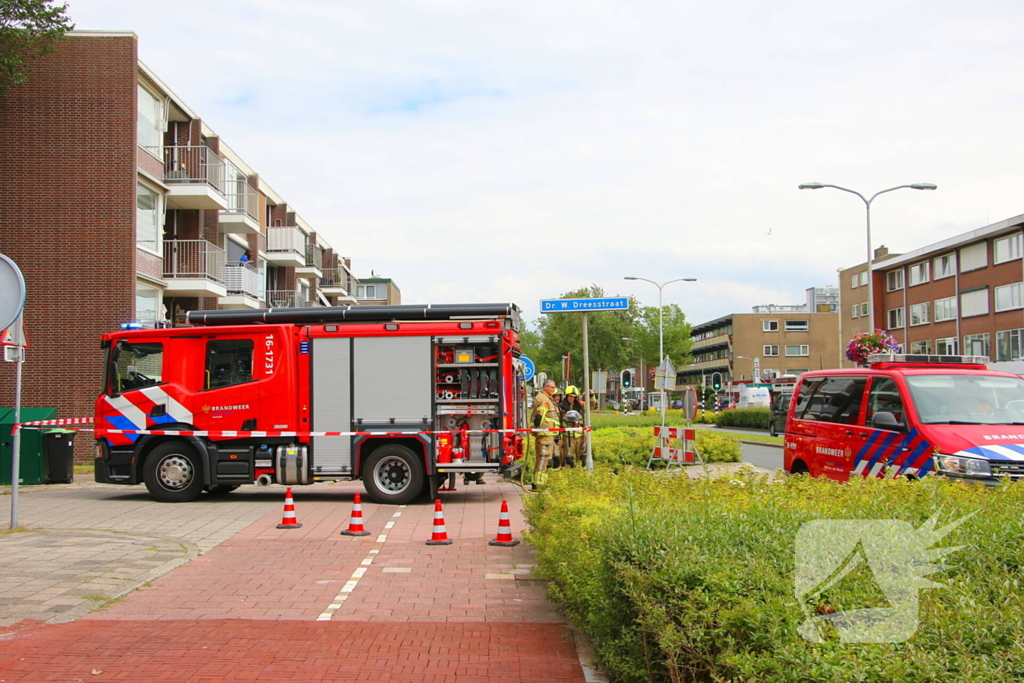 Gaslucht door onbekende oorzaak