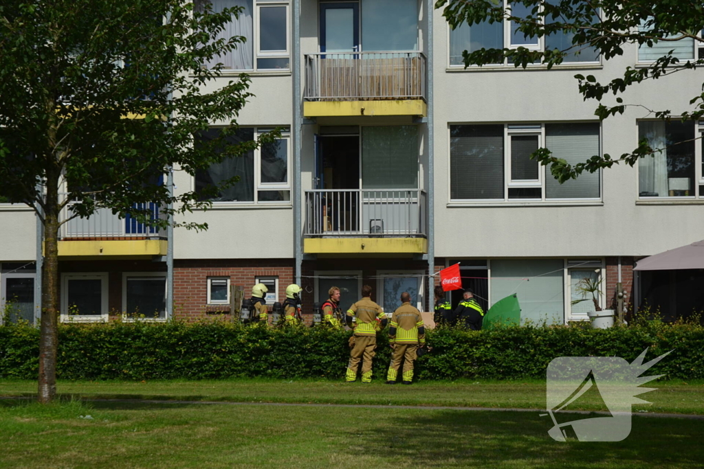 Pan rijst veroorzaakt brandweer inzet