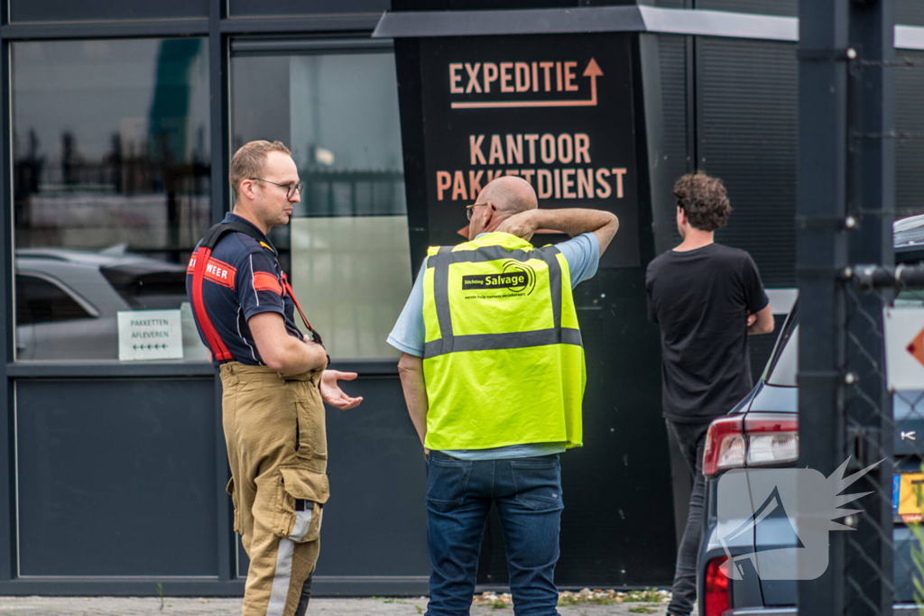 Brandweer ingezet voor brand bij metaalbedrijf