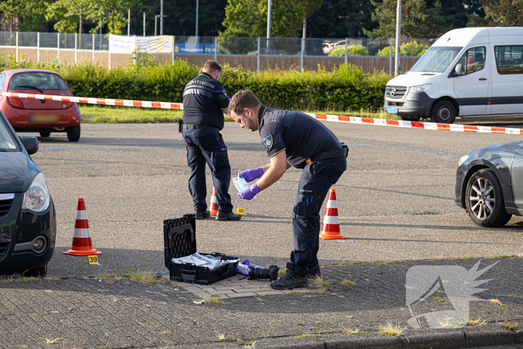 Politie lost waarschuwingsschoten na inbraak