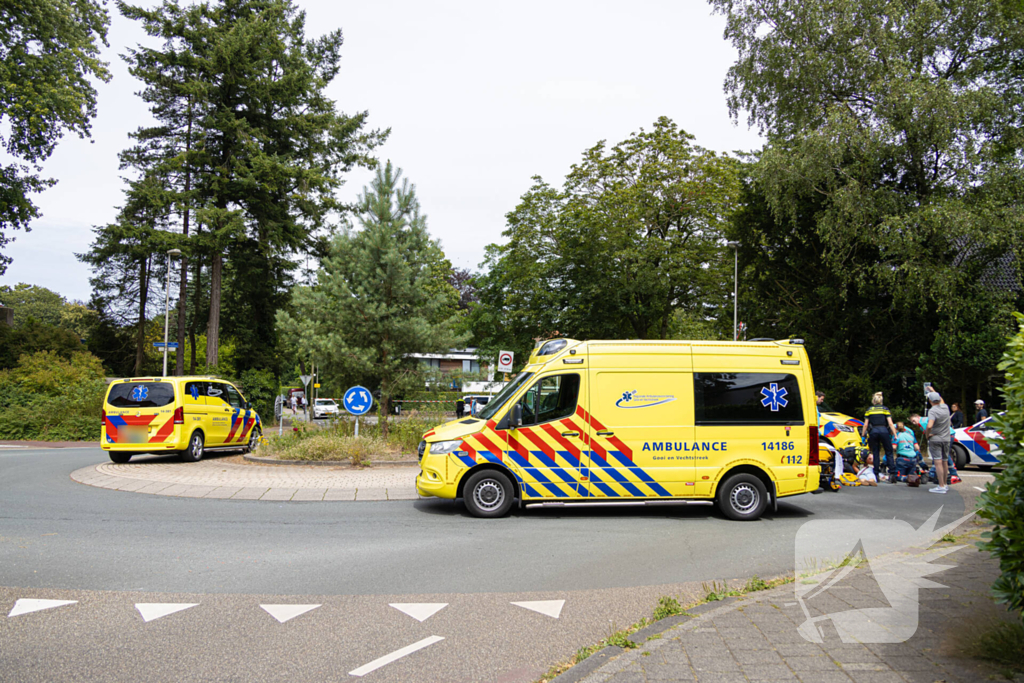 Ernstig ongeval met fietser en bestelbus