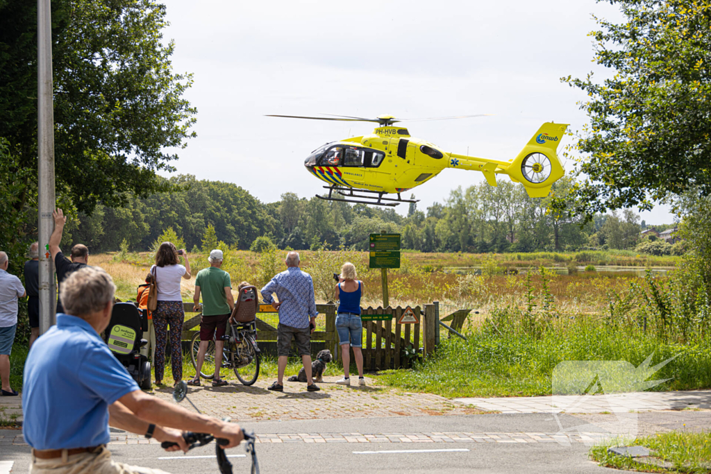 Ernstig ongeval met fietser en bestelbus