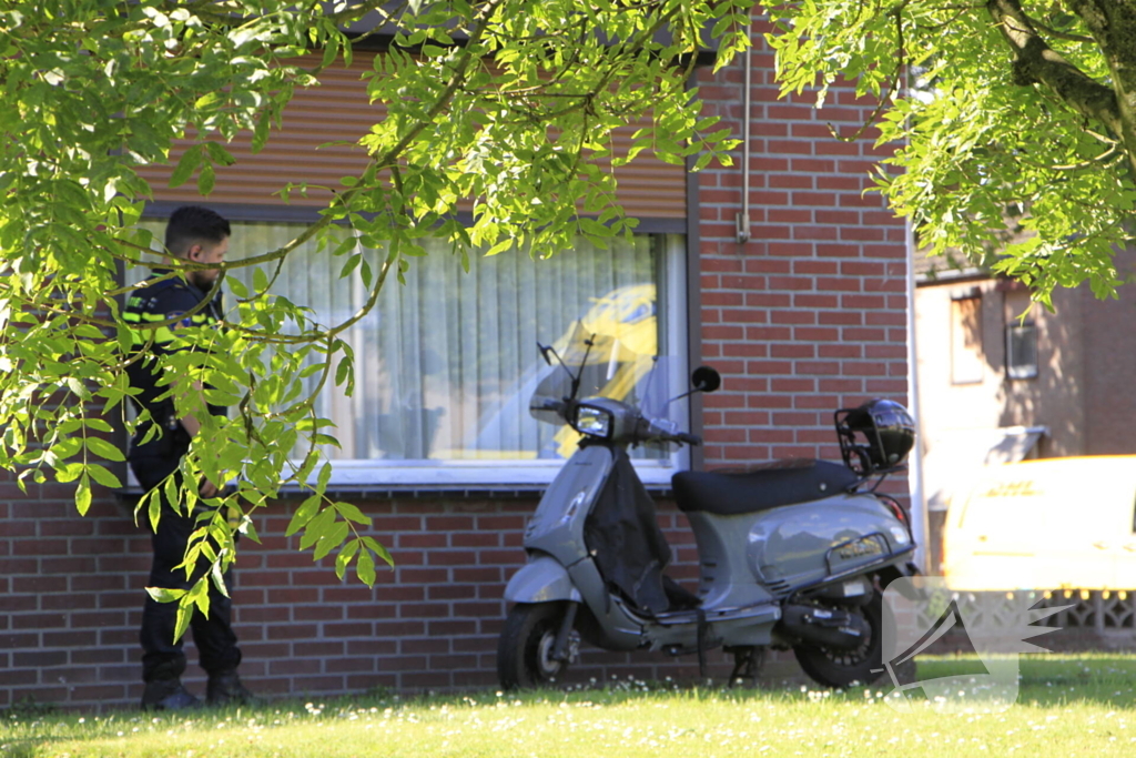 Scooterrijder breekt schouderblad bij aanrijding