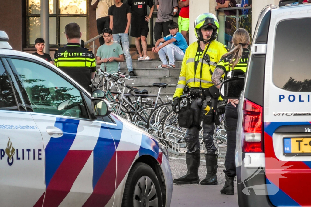 Asielzoeker aangehouden na incident