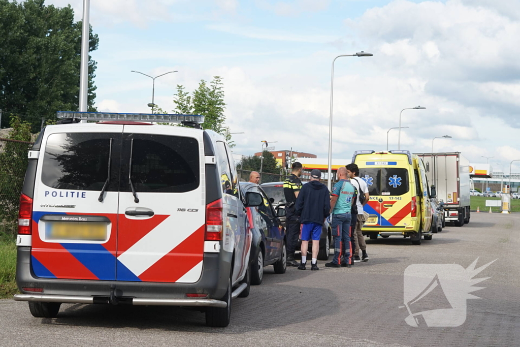 Gewonde bij kop-staartbotsing