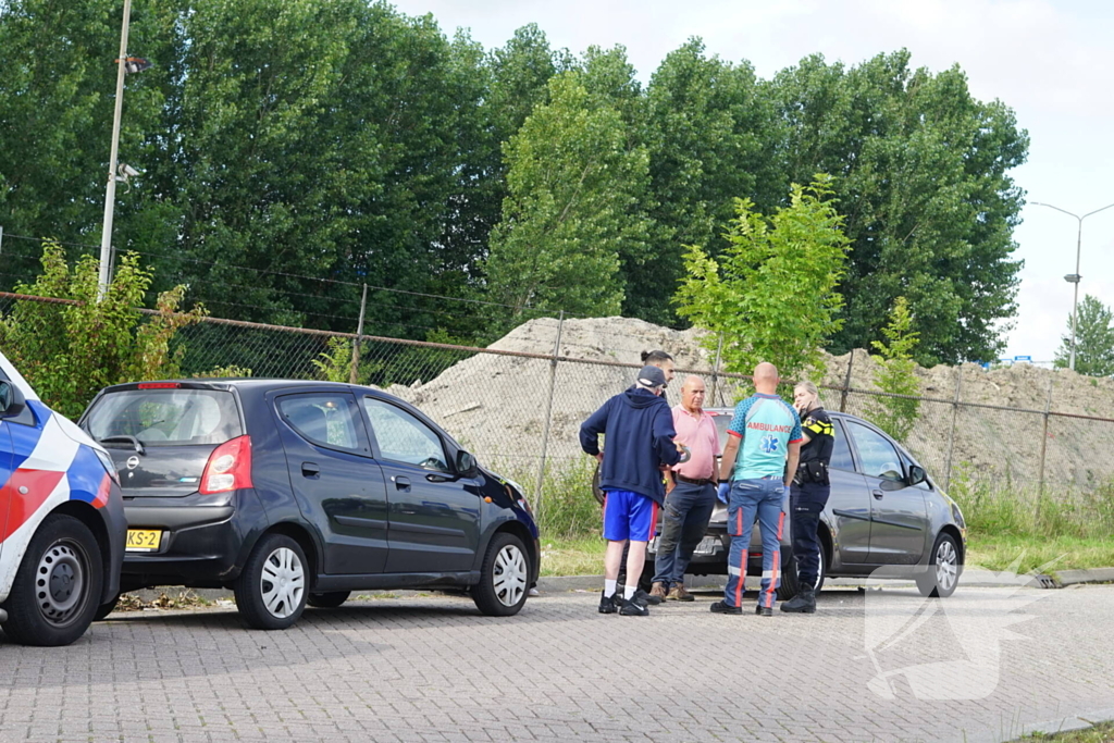 Gewonde bij kop-staartbotsing