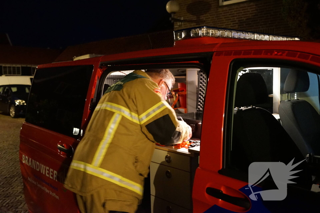 Straat afgesloten na vondst wit poeder