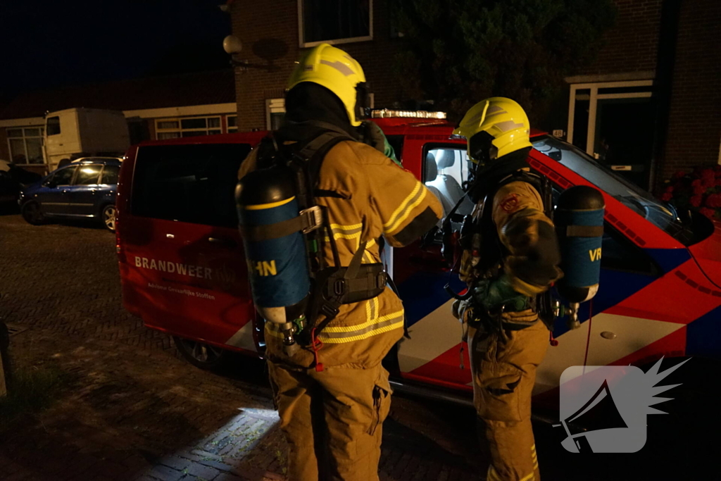 Straat afgesloten na vondst wit poeder