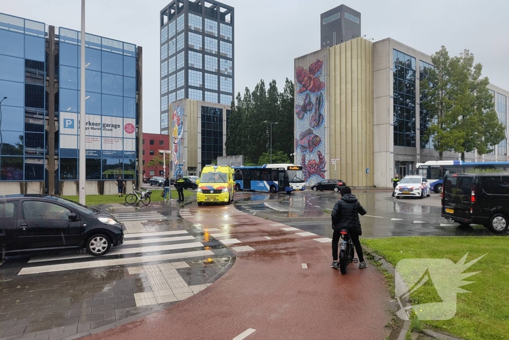 Fietser gewond bij aanrijding