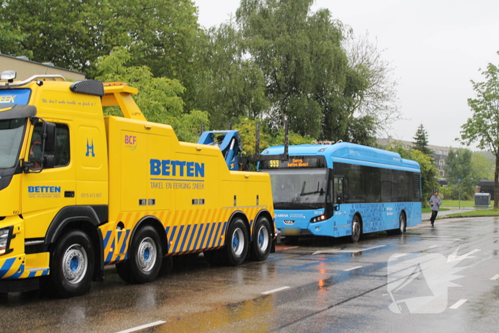 Stadsbus komt met pech te staan