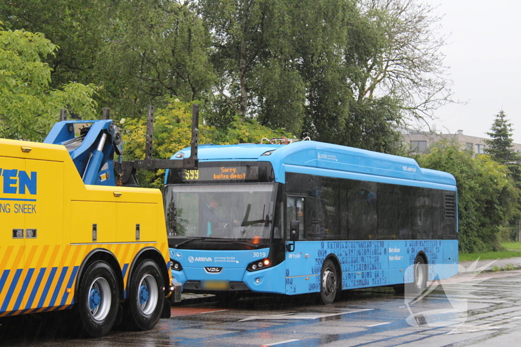 Stadsbus komt met pech te staan