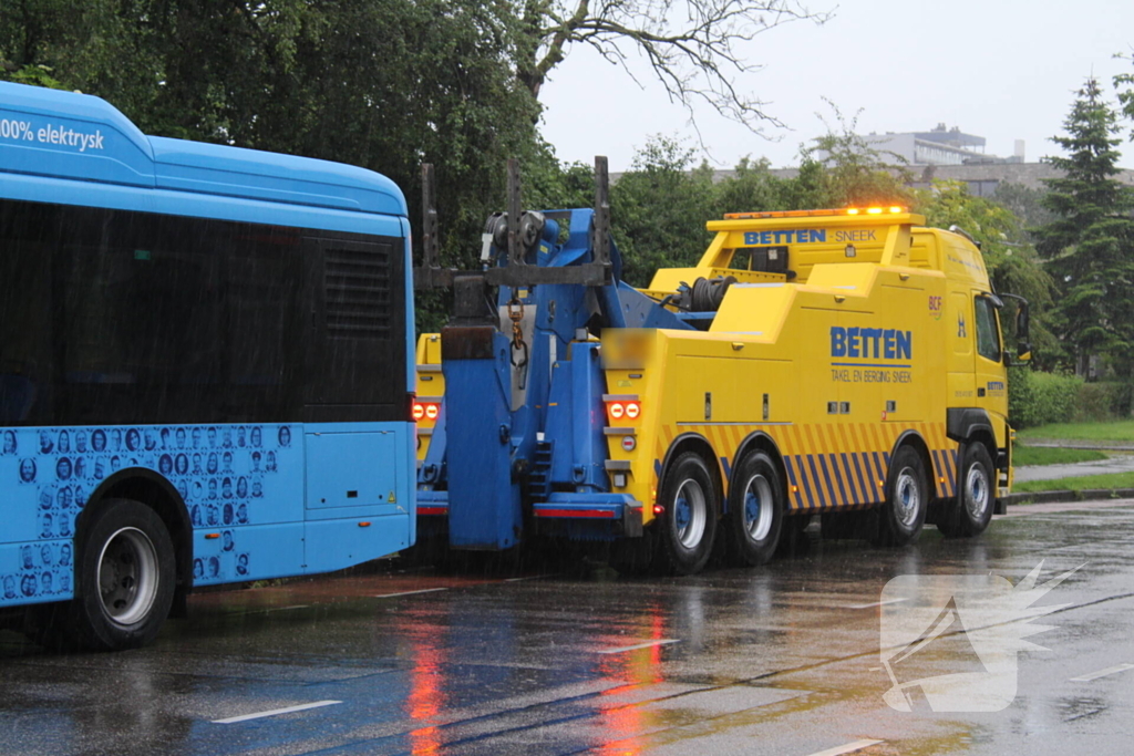 Stadsbus komt met pech te staan