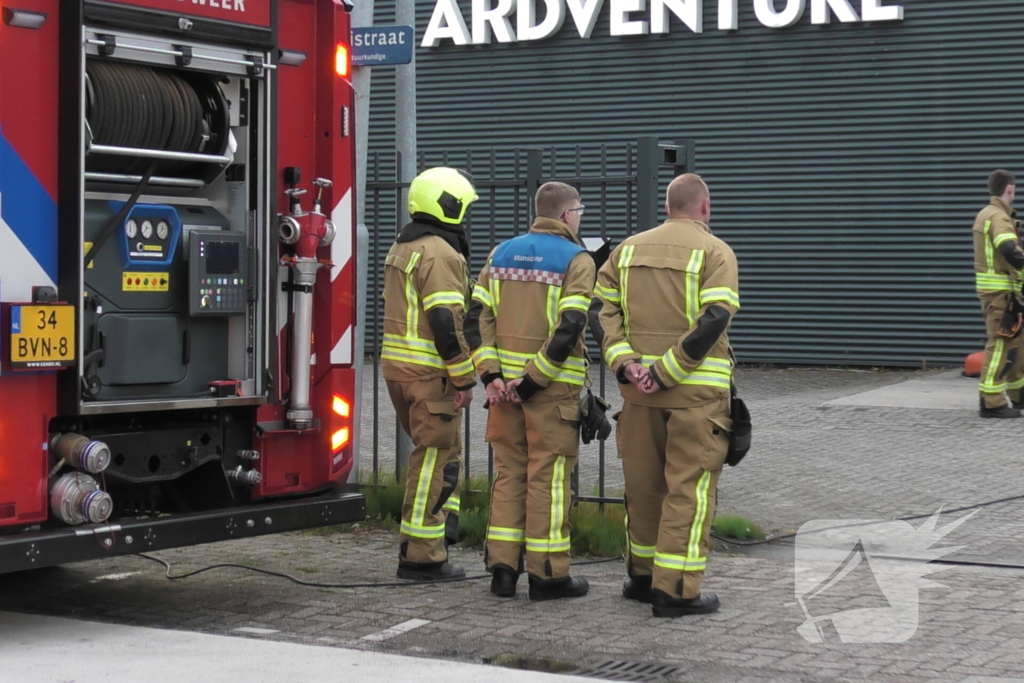 Brand snel geblust in bedrijfspand