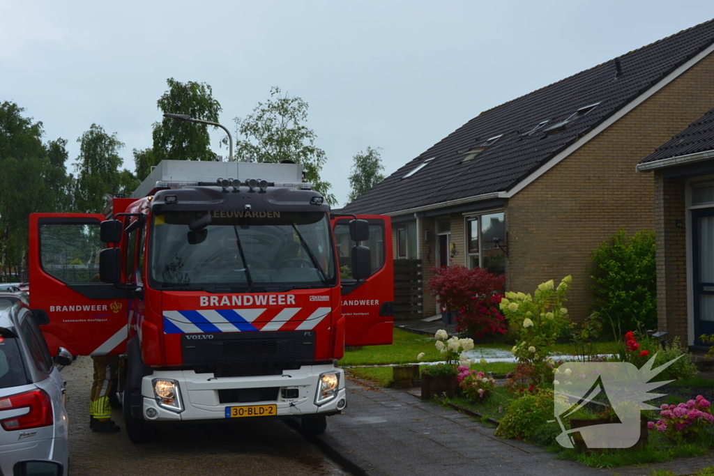 Woningbrand bij oudere snel onder controle