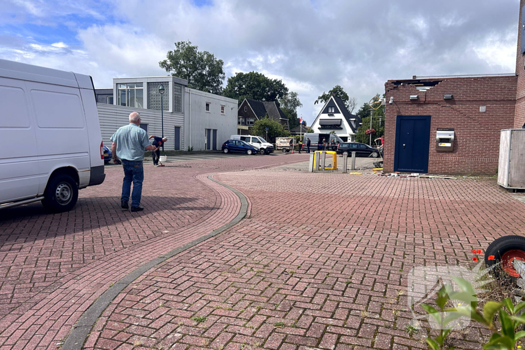 Urenlang onderzoek naar plofkraak