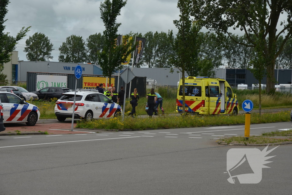 Scooterrijder aangereden door automobilist