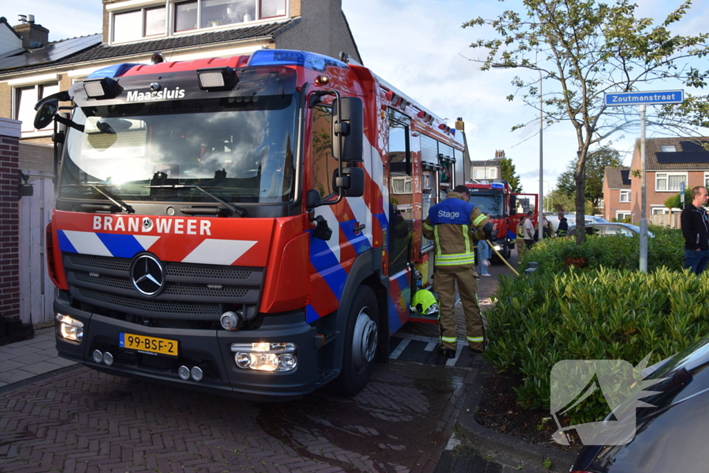 Pan op het vuur veroorzaakt brandweer-inzet