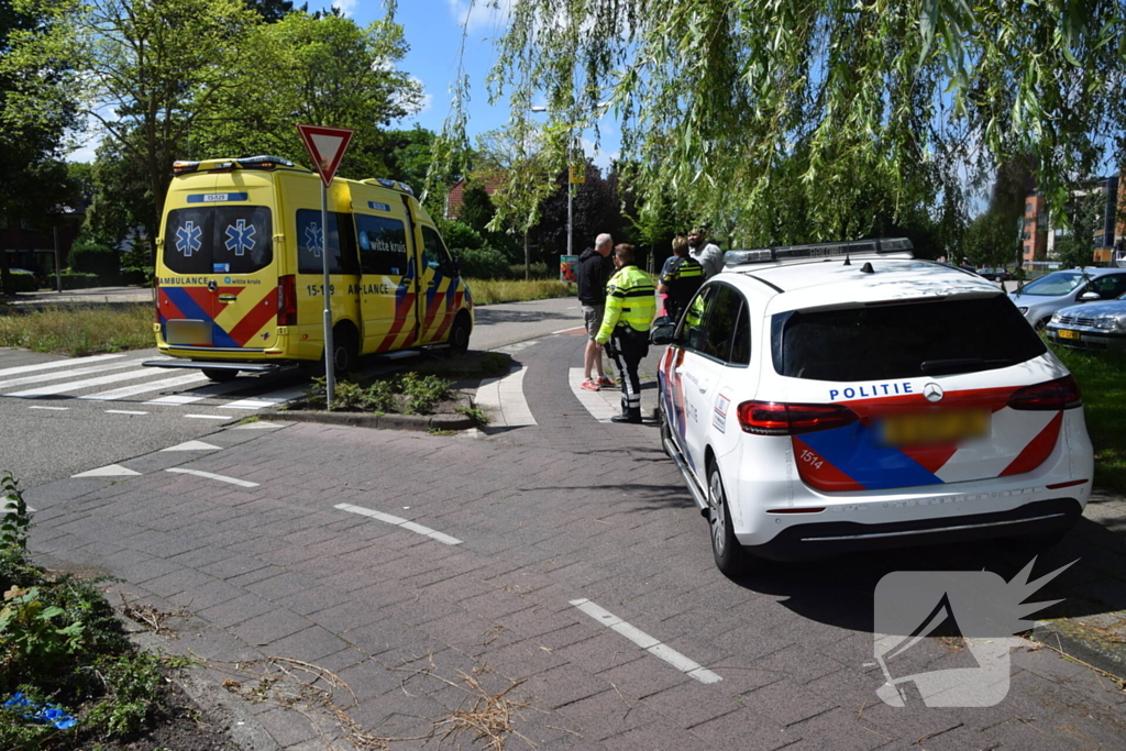 Fietser gewond bij aanrijding met automobilist